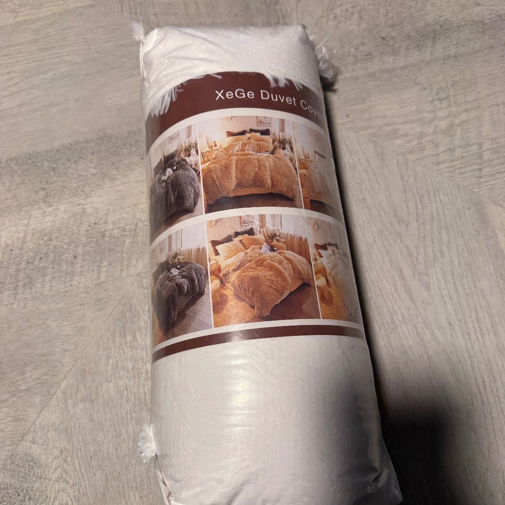 New Twine Plush Fluffy Duvet Cover